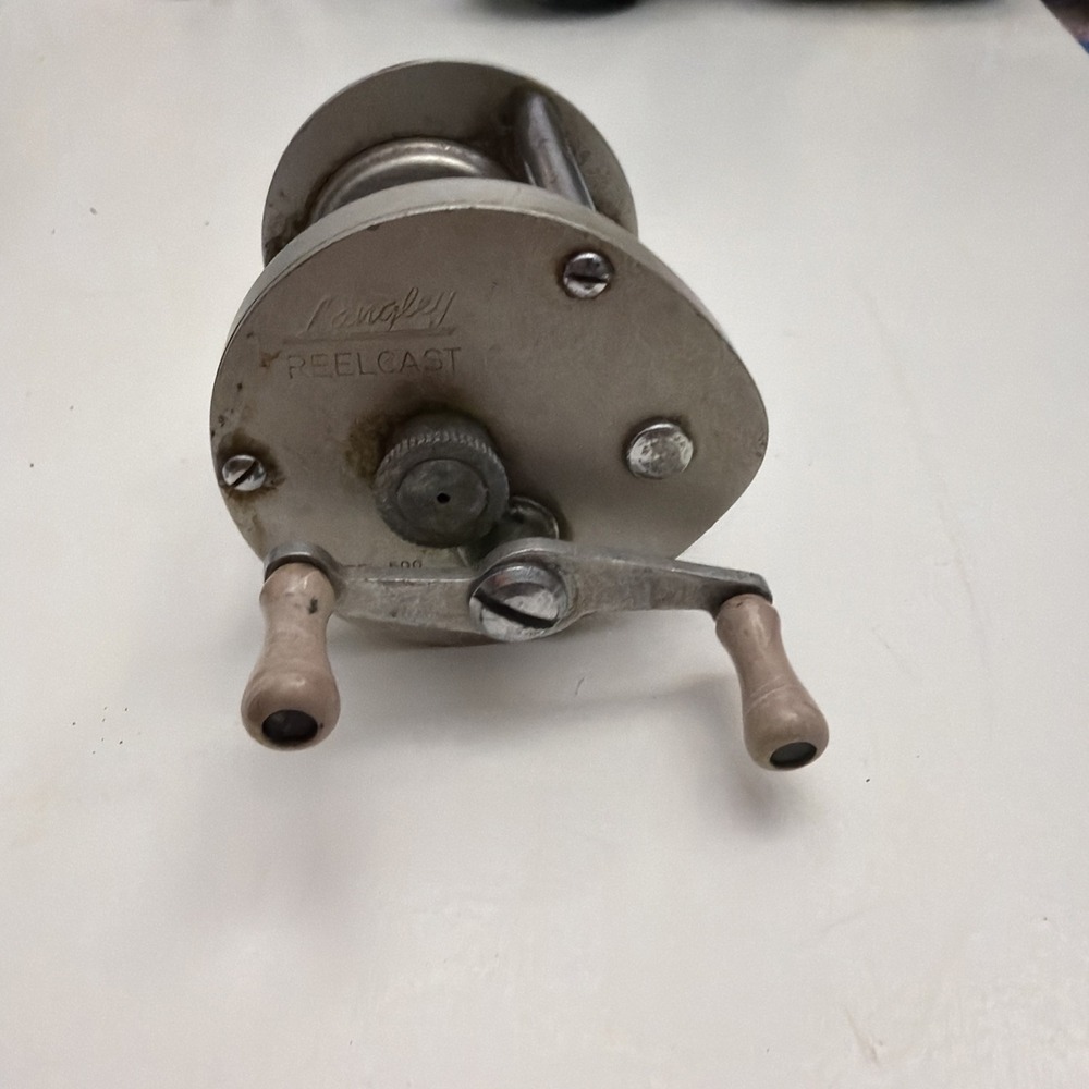 LANGLEY REELCAST MODEL 500 Vintage bait casting fishing reel